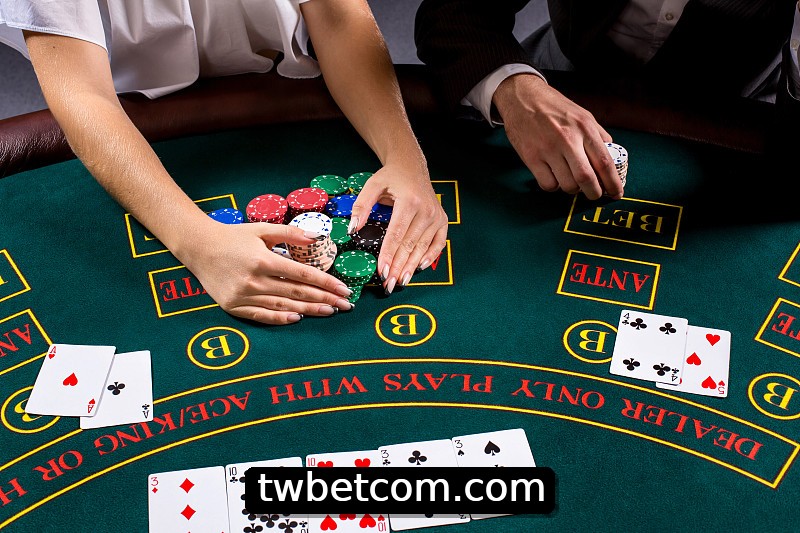 Mesa de Blackjack twbet